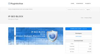
                            13. IP Geo Block - Wordpress Plugin - PluginArchive