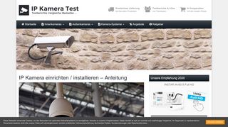 
                            4. IP Kamera einrichten / installieren - Anleitung