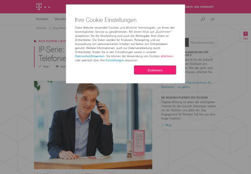 
                            13. IP-Serie: Neue Funktionen dank IP-Telefonie | Deutsche Telekom