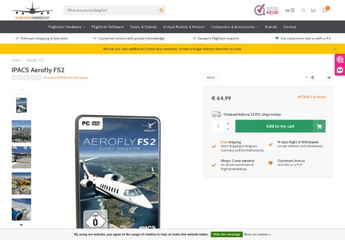 
                            13. IPACS - Aerofly FS2 - FlightsimWebshop.com