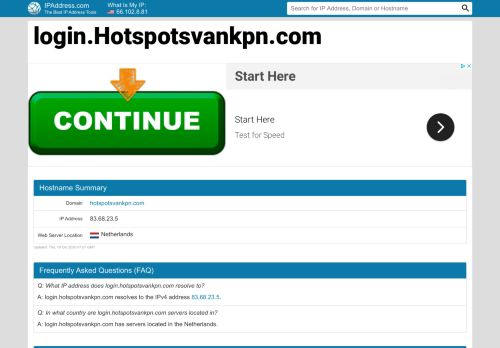 
                            12. IPAddress.com: KPN HotSpots - login.hotspotsvankpn.com