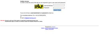 
                            6. Ipaf Login