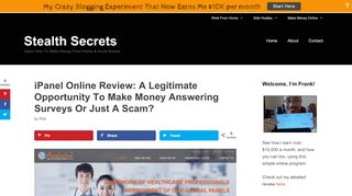 
                            10. iPanel Online Review: A Legitimate Opportunity To Make ...