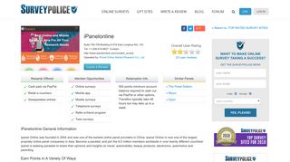 
                            6. iPanelonline Ranking and Reviews - SurveyPolice