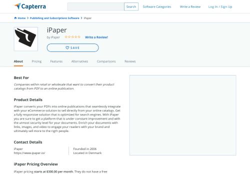 
                            7. iPaper Reviews and Pricing - 2019 - Capterra