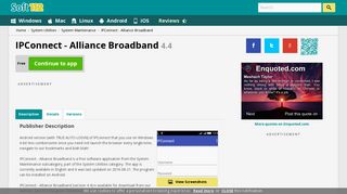 
                            1. IPConnect - Alliance Broadband 4.4 Free Download
