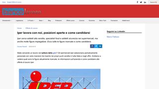 
                            5. Iper lavora con noi, posizioni aperte e come candidarsi - Bianco Lavoro