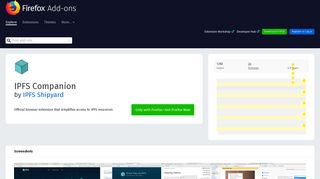
                            10. IPFS Companion – Get this Extension for ? Firefox (en-US)
