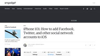 
                            11. iPhone 101: How to add Facebook, Twitter, and other social network ...