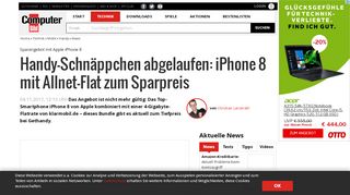 
                            10. iPhone 8: Apple-Handy günstig abstauben - COMPUTER BILD