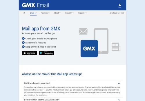 
                            7. iPhone App - GMX Mail