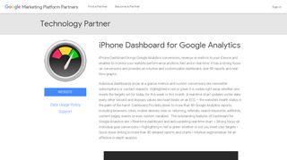 
                            12. iPhone Dashboard for Google Analytics - Google Marketing Platform ...