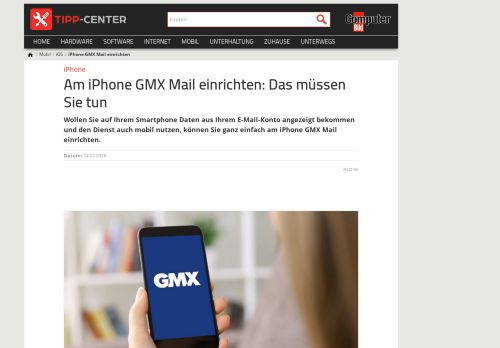 
                            8. iPhone GMX Mail einrichten | TippCenter