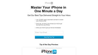 
                            10. iPhone Life Tip of the Day