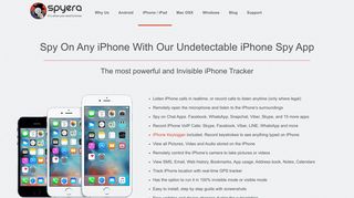 
                            4. iPhone Tracker - Undetectable and Invisible iPhone Spy App ... - Spyera