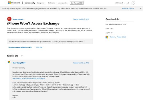 
                            7. iPhone Won't Access Exchange - Microsoft Community