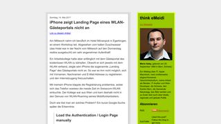 
                            3. iPhone zeigt Landing Page eines WLAN-Gästeportals nicht an « think ...