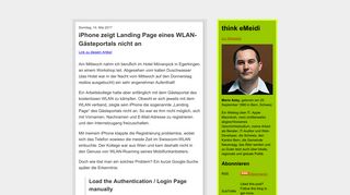 
                            13. iPhone zeigt Landing Page eines WLAN-Gästeportals nicht an ...