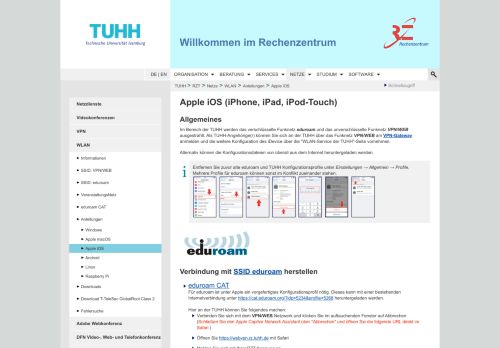 
                            3. iPhone/iOS | RZT - TUHH