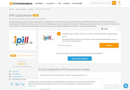 
                            5. iPill Gutschein :: Alle gratis Rabatte im Februar 2019