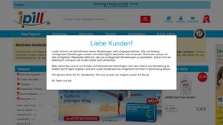 
                            1. ipill.de, Ihre Versandapotheke