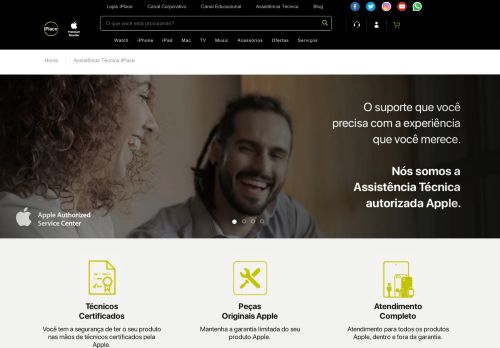 
                            11. iPlace Autorizada Apple - Assistência técnica