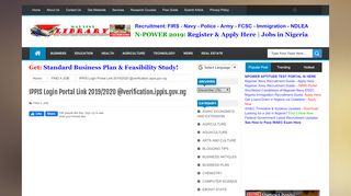 
                            9. IPPIS Login Portal Link 2019/2020 @verification.ippis.gov.ng ...