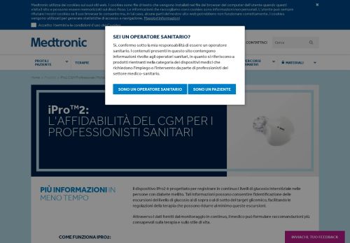 
                            2. iPro2 CGM Professionale | Portale Medtronic Professionisti Sanitari ...