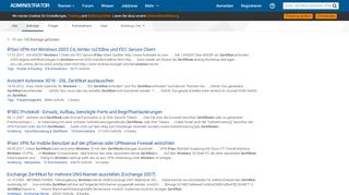 
                            7. ipsec zertifikat windows erfahrungen - Übersicht - Administrator