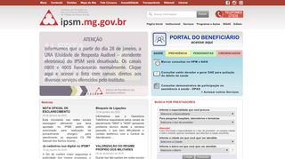 
                            6. IPSM: Instituto de Previdência dos Servidores Militares de Minas Gerais