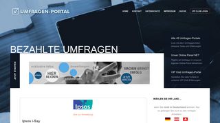 
                            3. Ipsos i-Say - Umfragen-portal.com