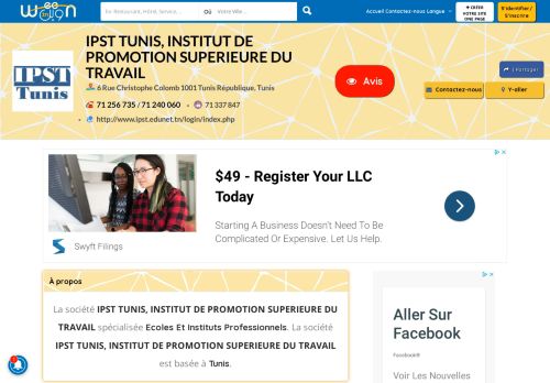 
                            7. IPST TUNIS, INSTITUT DE PROMOTION SUPERIEURE DU ...