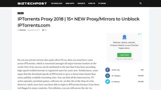 
                            5. IPTorrents Proxy 2018 | 15+ NEW Proxy/Mirrors to unblock ...