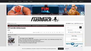 
                            10. IPTV med alla världens kanaler - Sidan 22 - Flashback Forum