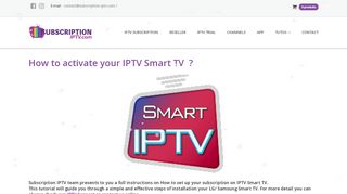 
                            10. iptv smart tv - SUBSCRIPTION IPTV