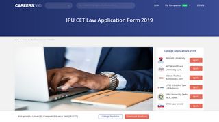 
                            11. IPU CET Law Application Form 2018 – Apply Now - Registration, Fee