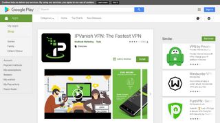 
                            5. IPVanish VPN - Apps on Google Play