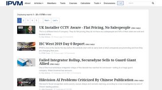 
                            4. IPVM Reports - IPVM.com