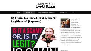 
                            13. IQ Chain Review - Is It A Scam or Legitimate? [Exposed] - ...