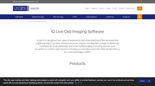 
                            12. iQ Live Cell Imaging Software - Andor - Oxford Instruments