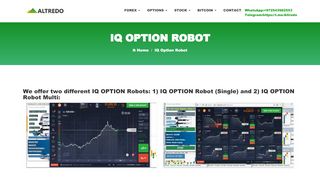 
                            4. IQ Option Robot - Altredo