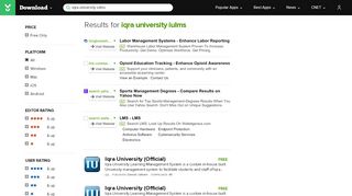
                            12. Iqra University - IULMS for Android - Free download and ...