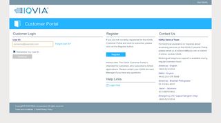 
                            2. IQVIA Customer Portal