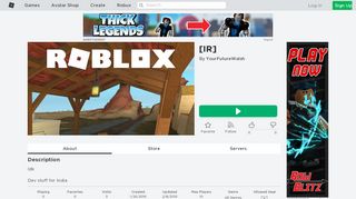 
                            1. I.R. - Roblox