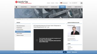 
                            9. IR-Temperaturmessung mit hoher Abtastrate bei 1µm - Optris