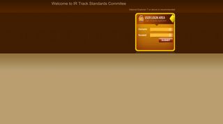 
                            4. IR-TSC IR Track Standards Commitee