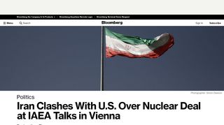 
                            12. Iran Clashes With U.S. Over Nuclear Deal at IAEA in Vienna - Bloomberg