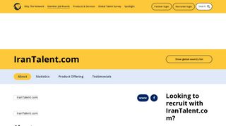 
                            5. IranTalent.com Recruitment Iran - The Network member profile