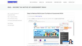 
                            9. IRAS – Income Tax Notice of Assessment (NOA) – Sound Trust ...