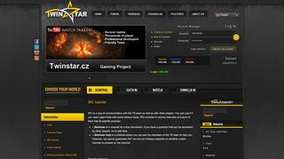 
                            7. IRC návod - TwinStar.cz